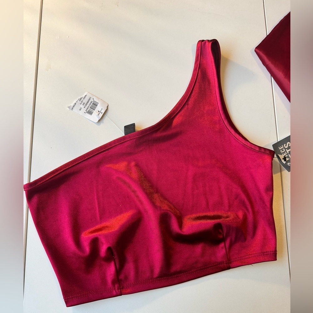 Windsor One Shoulder Two-Piece Set - Picture 2 of 7